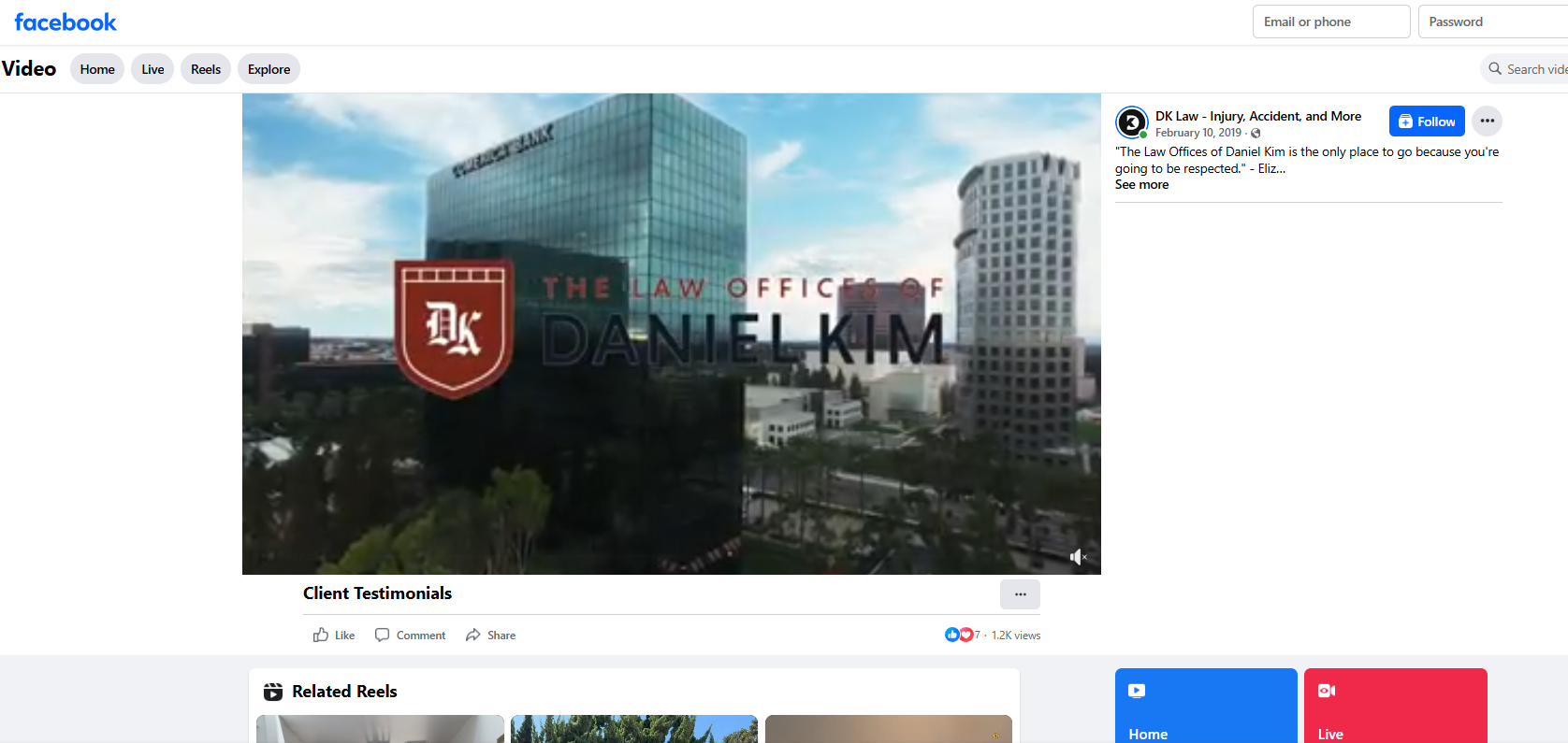 Viewing Real Client Experiences